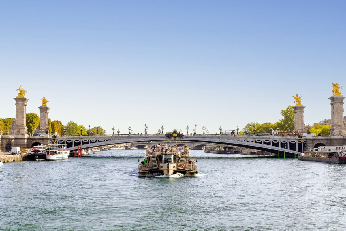 Seine River Cruise by Bateaux Parisiens – Departing from the Eiffel Tower