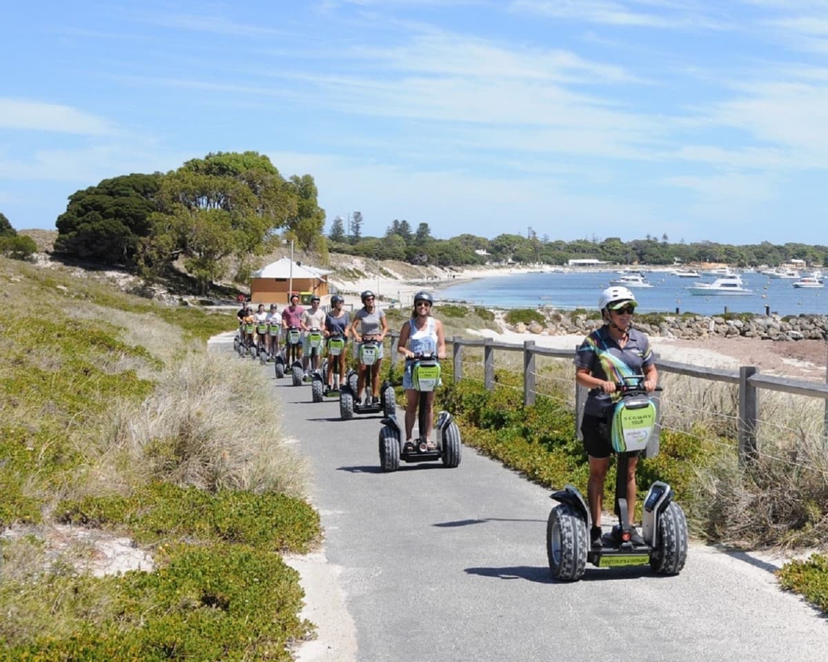 Rottnest Island Fortress Adventure Segway Tour with Round Trip SeaLink Ferry Transfer