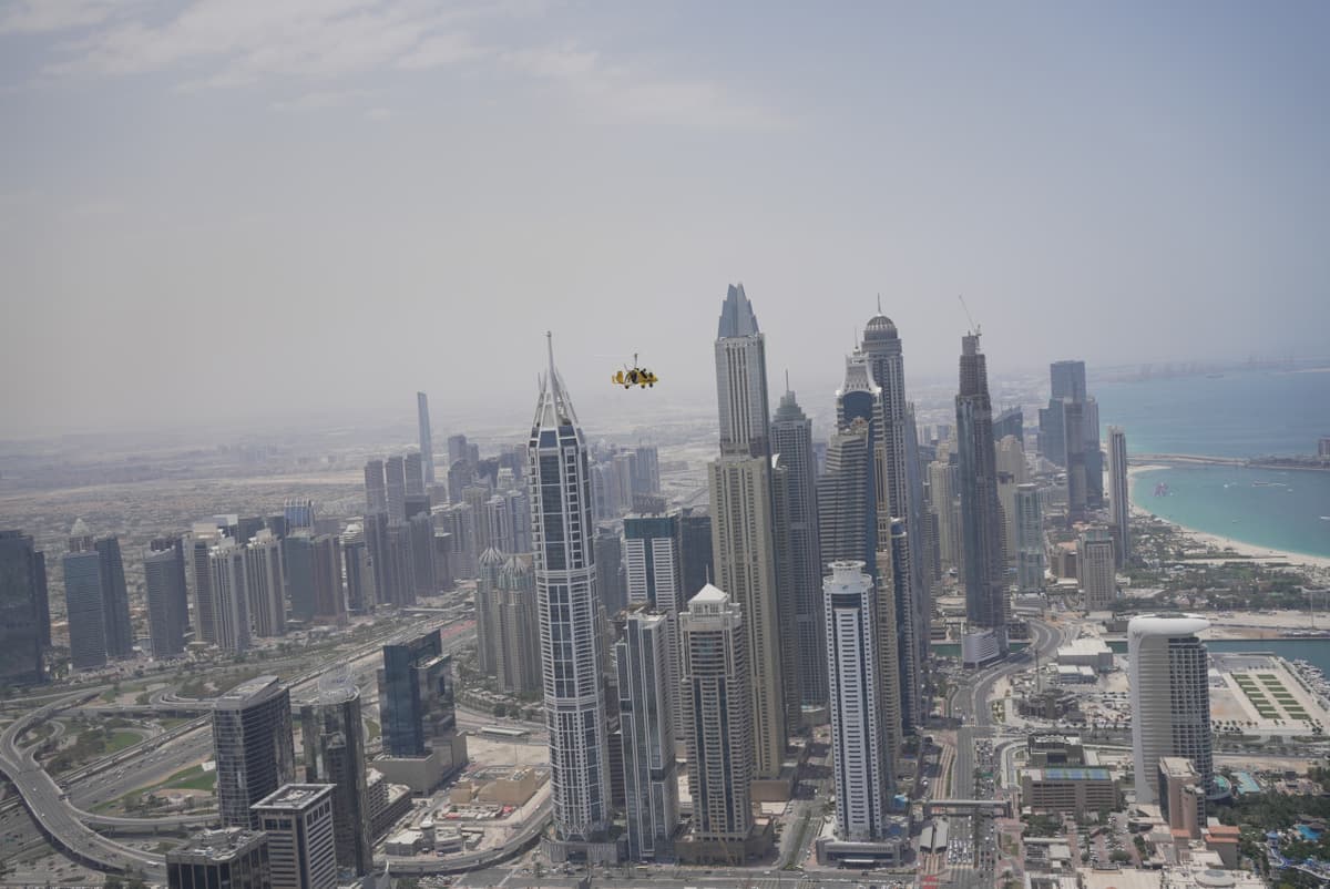 Gyrocopter Dubai Flight Experience
