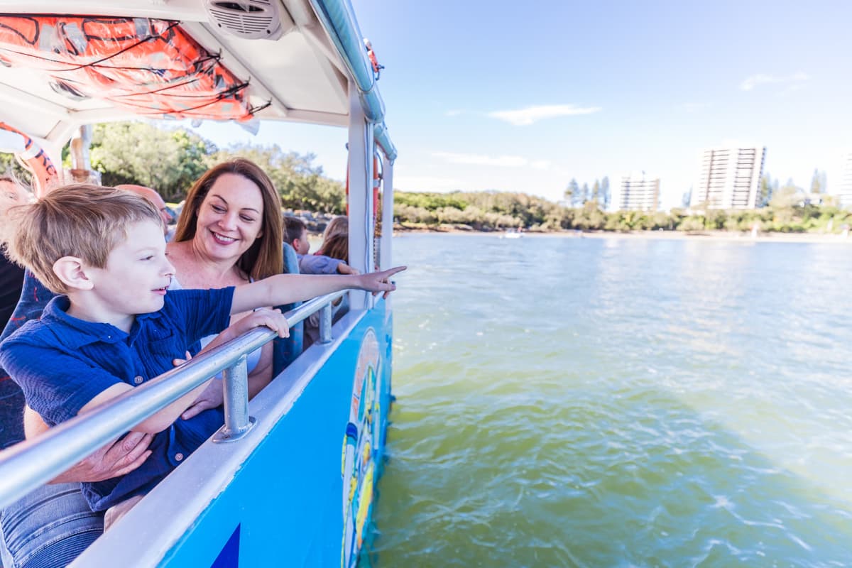 Aquaduck Sunshine Coast City and River Tour