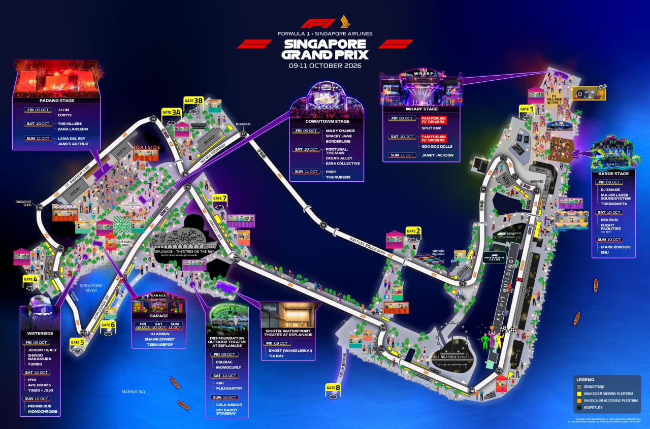 Formula 1 Singapore Airlines Singapore Grand Prix 2026 (9 - 11 October) – photo 40