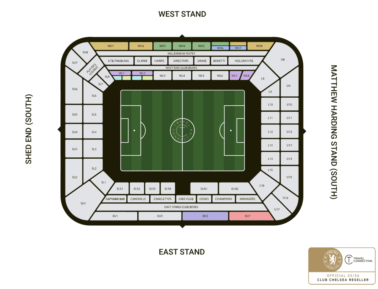 Chelsea FC Premier League Football Match Ticket at Stamford Bridge Stadium – photo 5