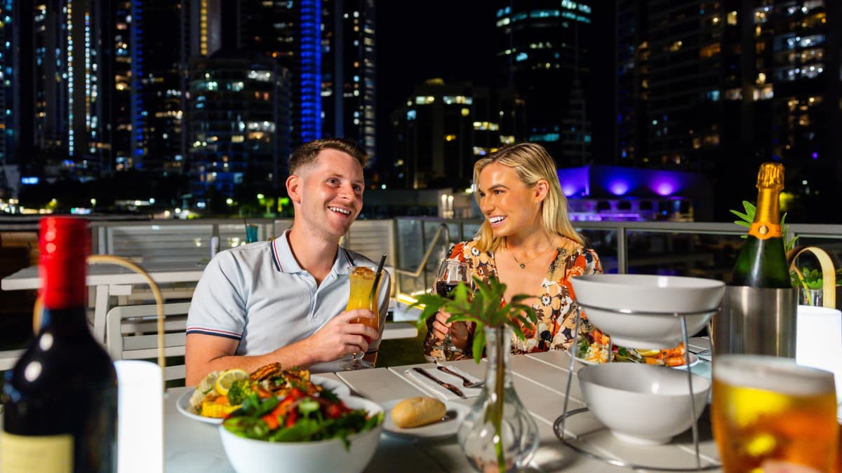 Gold Coast Buffet Dinner Cruise aboard Sea World Cruises
