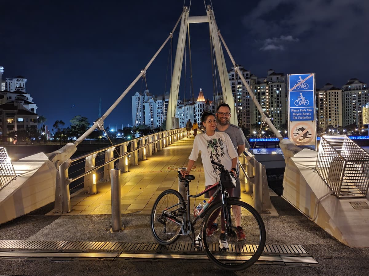 Marina Bay Night Cycling Tour