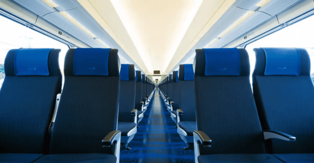 Tokyo Keisei Skyliner High-Speed Train between Narita Aiport and Central Tokyo