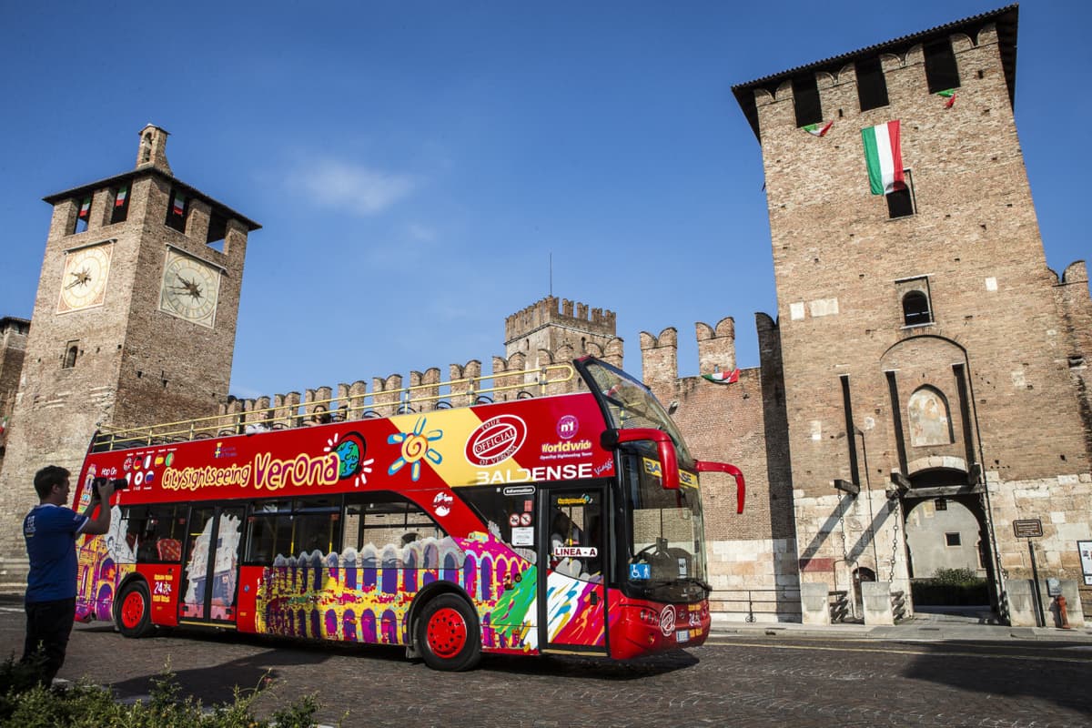 City Sightseeing Verona Hop-on Hop-off Bus Tour
