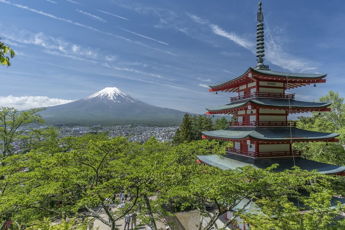 Mount Fuji and Oshino Hakkai Ole Hot Spring Full-Day Tour from Tokyo