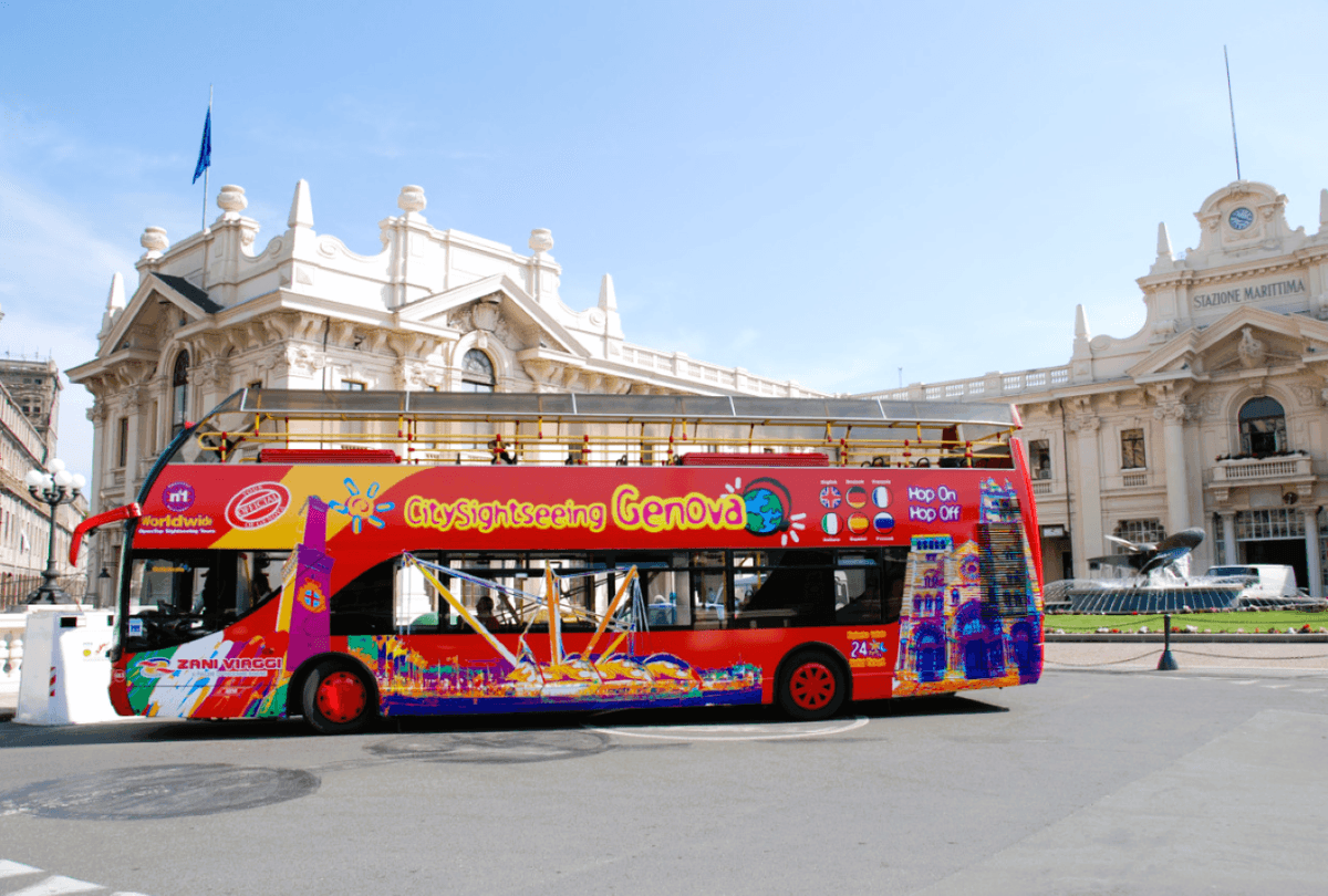 City Sightseeing Genoa Hop-on Hop-off Bus Tour