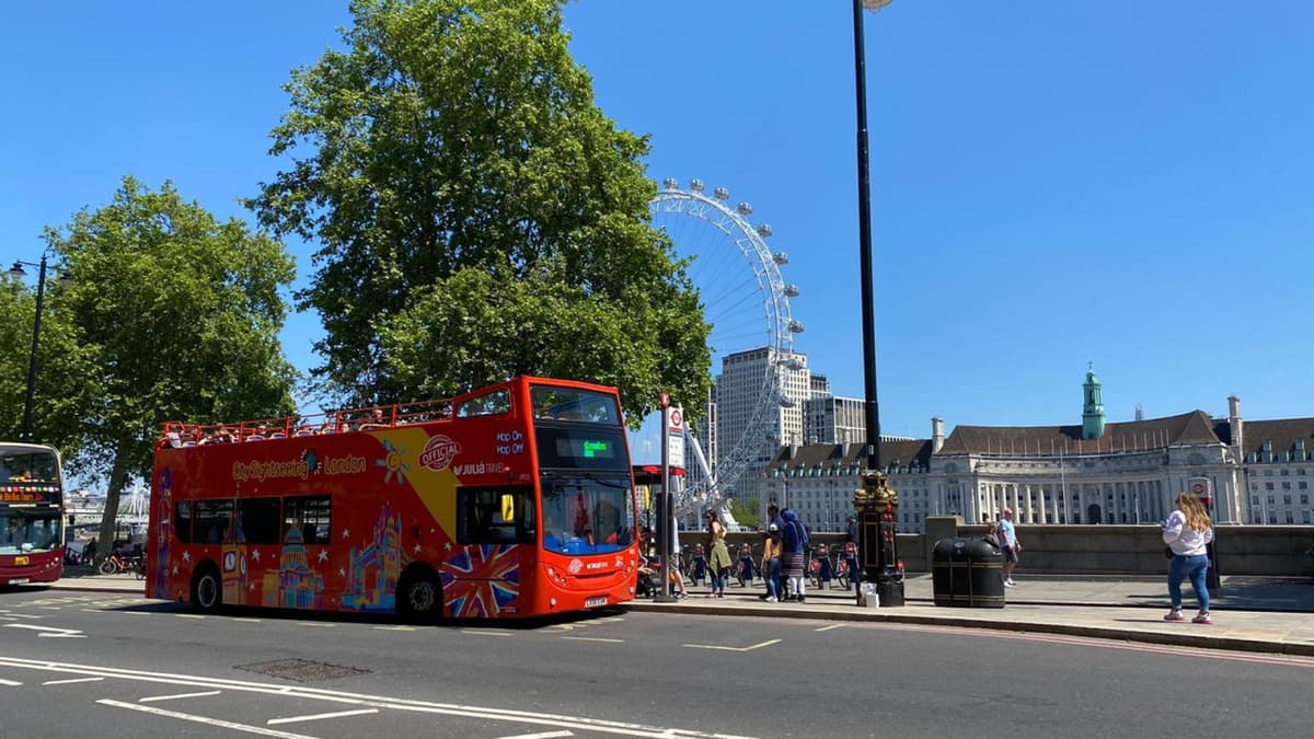 City Sightseeing London Hop-on Hop-off Bus Tour