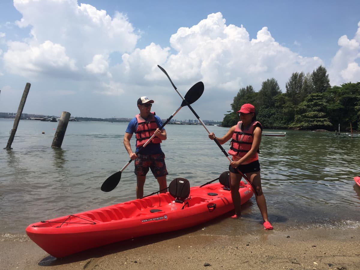 Kayaking at Ketam Island