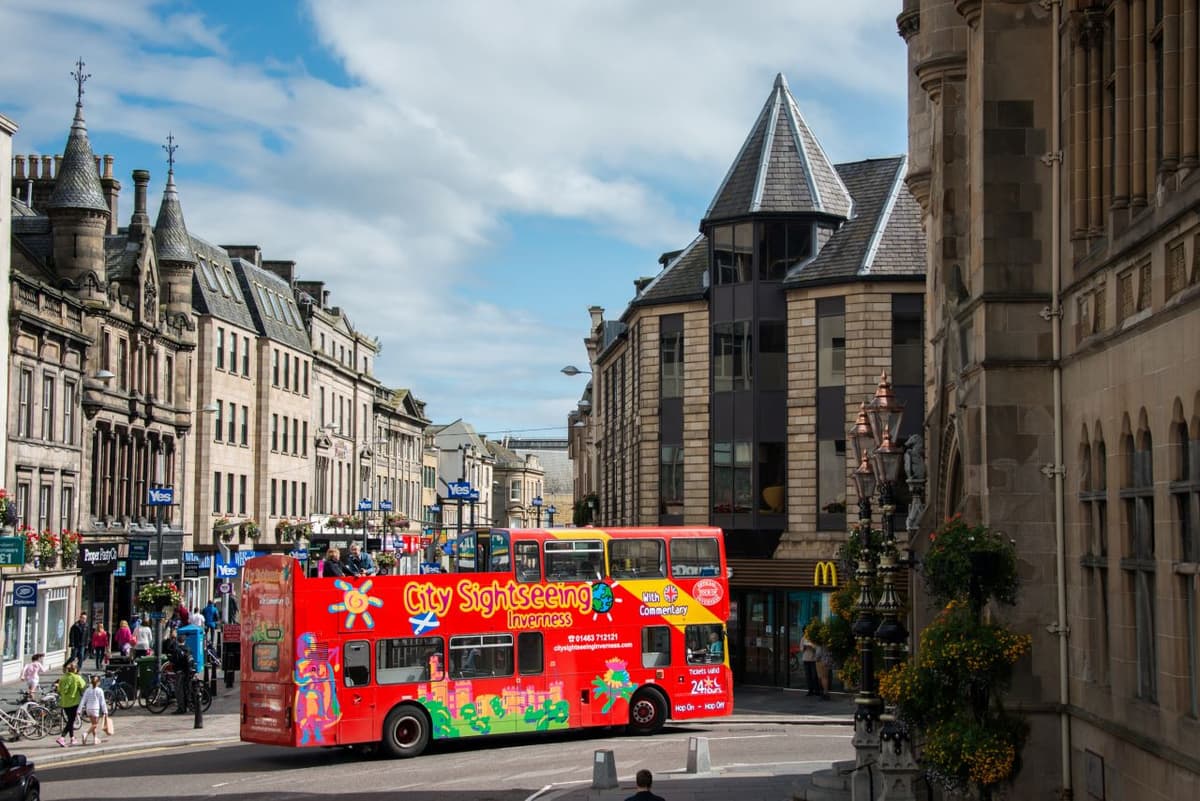 City Sightseeing Inverness Hop-on Hop-off Bus Tour