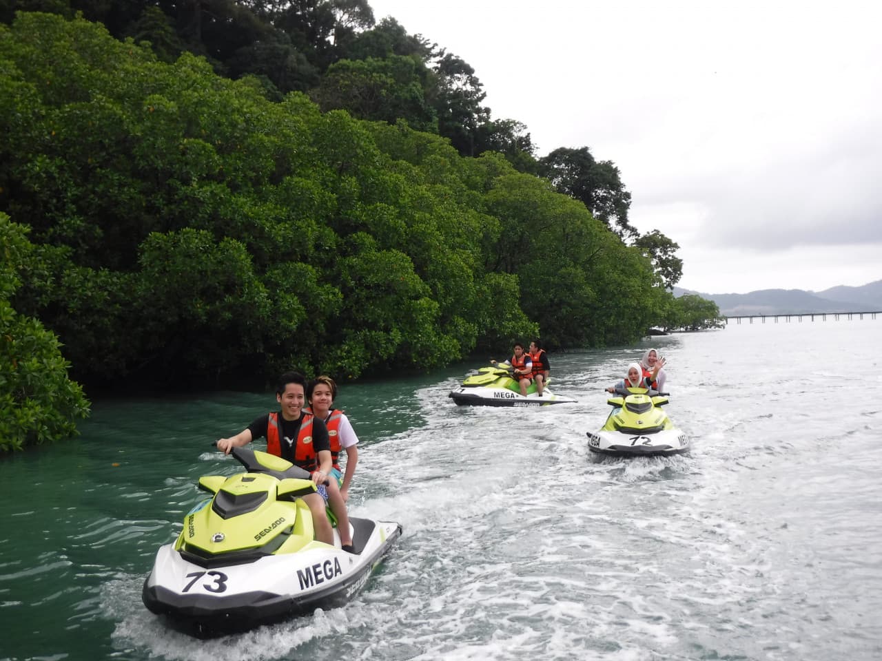Langkawi Island Hopping Tour by Jet Ski with Mega Water Sports