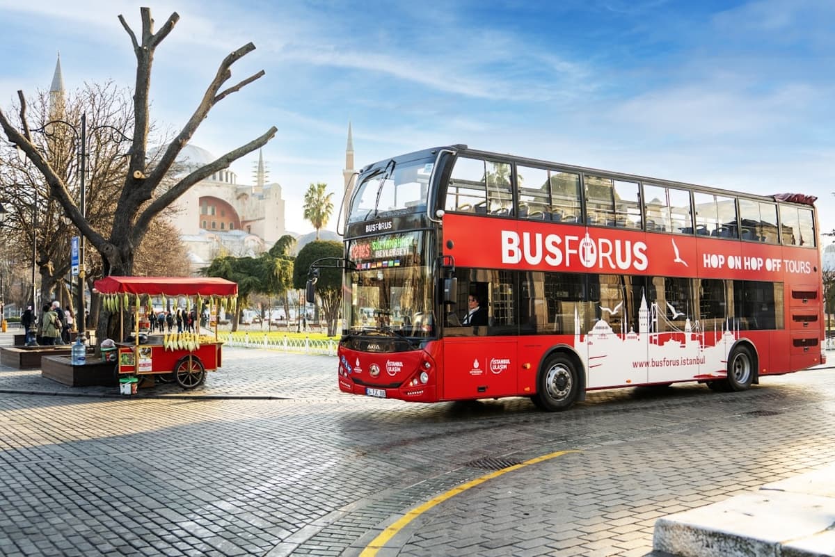 Istanbul Hop-On Hop-Off Bus Tour