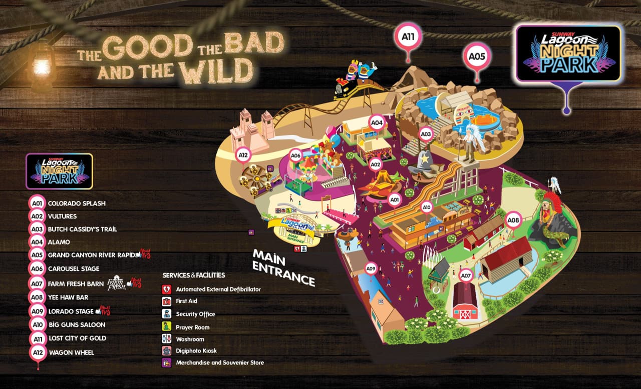 Sunway Lagoon Theme Park Ticket – photo 41