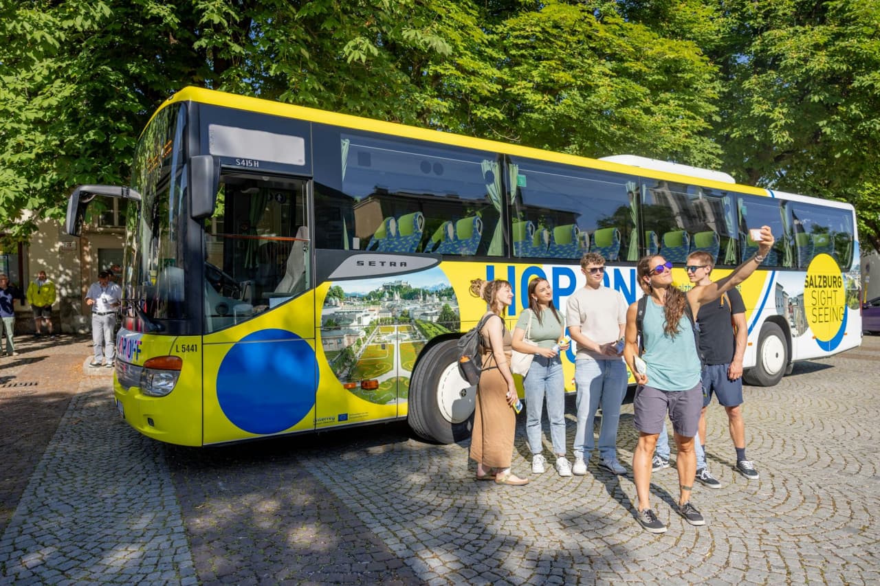 Salzburg Sightseeing: Hop-On Hop-Off Bus Tour