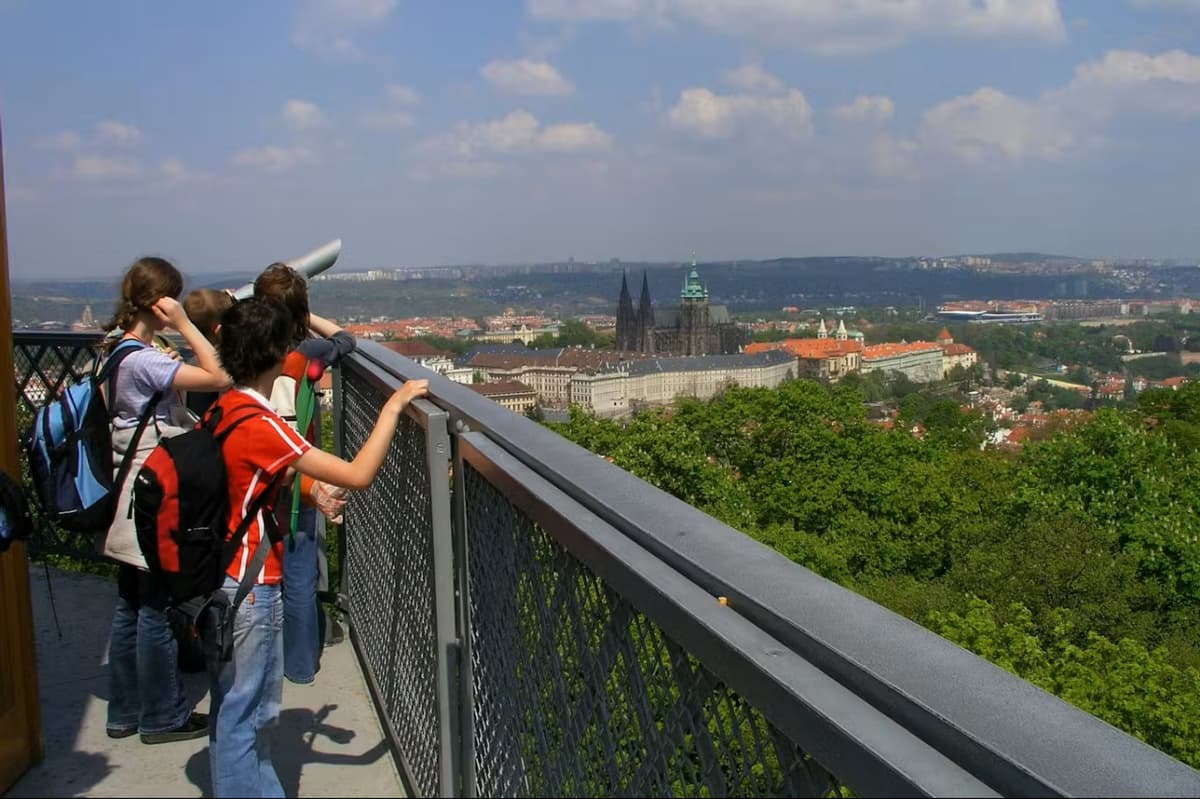 Petřín Tower & Mirror Maze Ticket