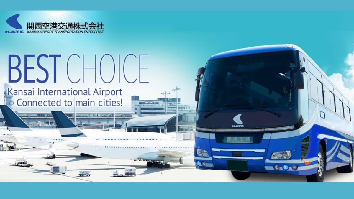 Kansai Limousine Bus - Kansai Airport to/from Namba OCAT/Kyoto/Tempozan/USJ