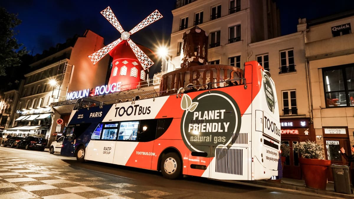 Tootbus Paris Hop-on Hop-off Bus Tour