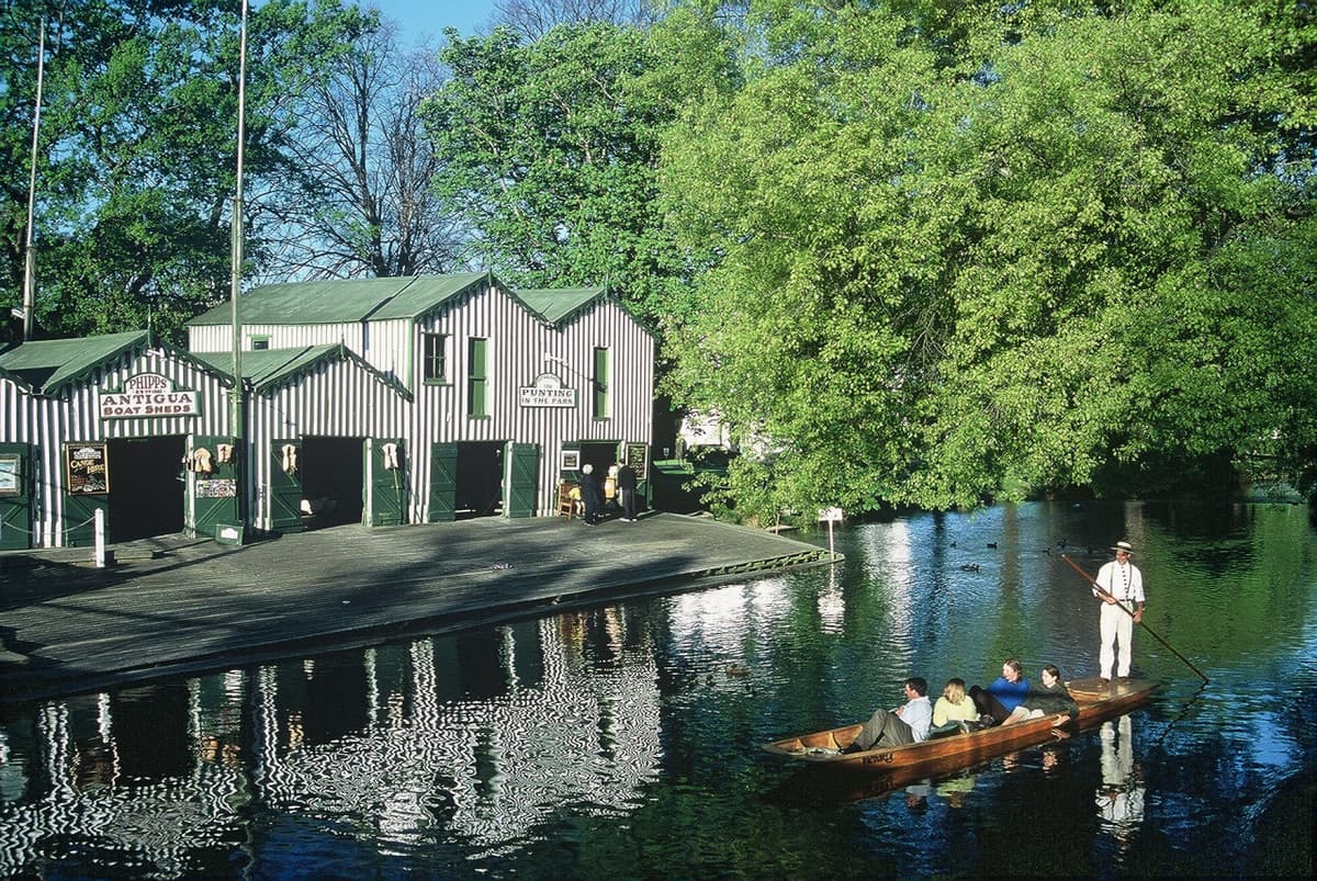 Punting on the Avon