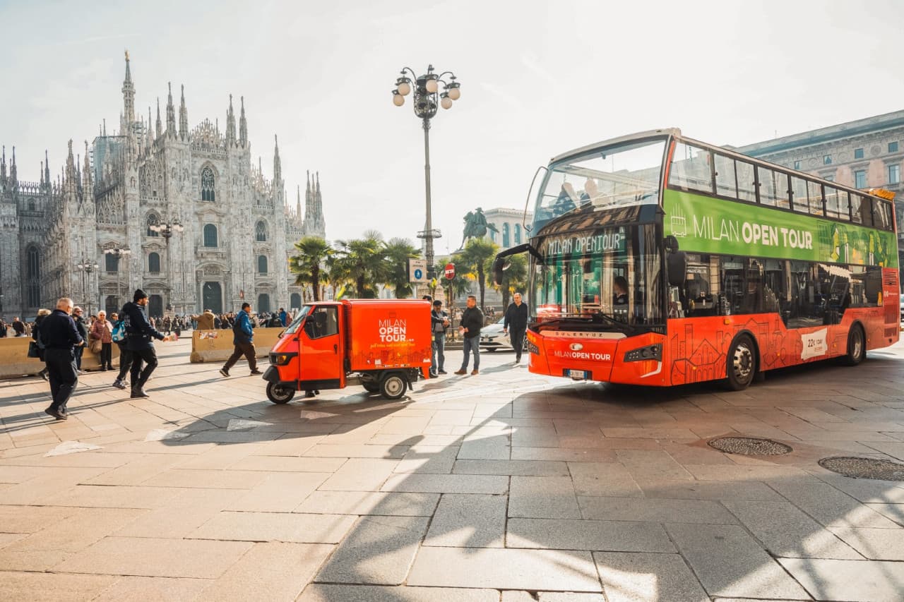 Milan Open Tour Hop-On Hop-Off Bus Tour