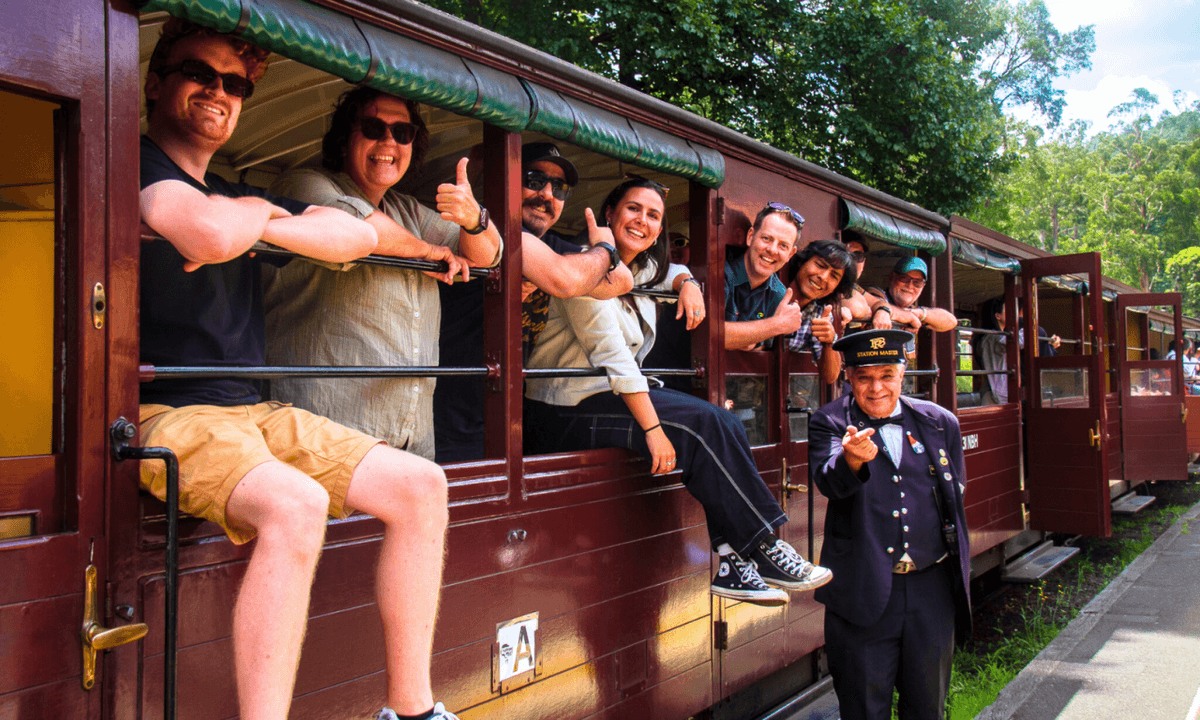 Puffing Billy Steam Train Half-Day Tour