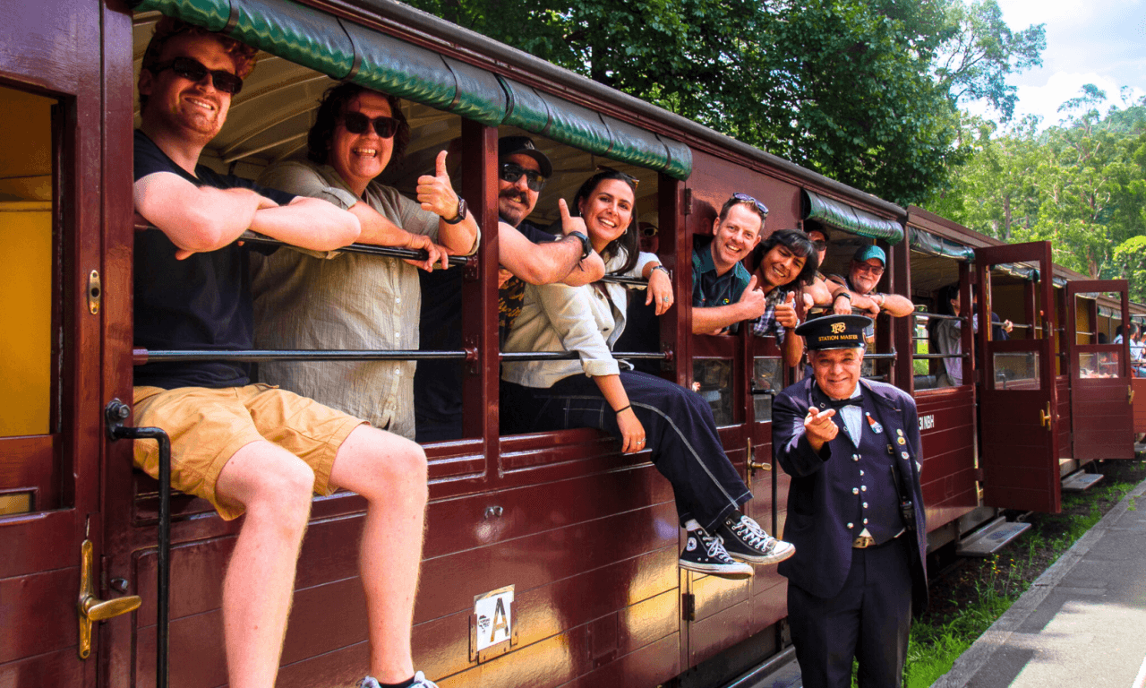 Puffing Billy Steam Train Half-Day Tour