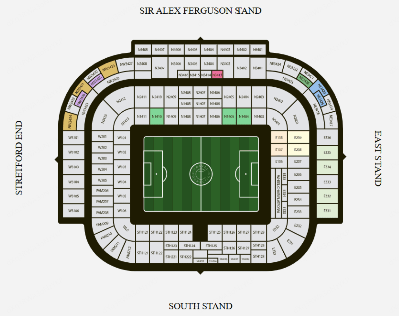 Manchester United FC Premier League Football Match Ticket at Old Trafford Stadium – photo 4