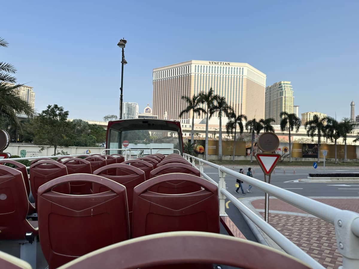 Macau Open Top Bus Tour