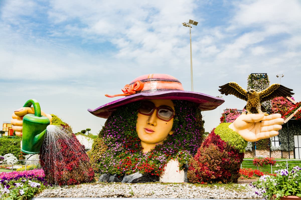 COMBO: Dubai Miracle Garden + Global Village Dubai Tickets