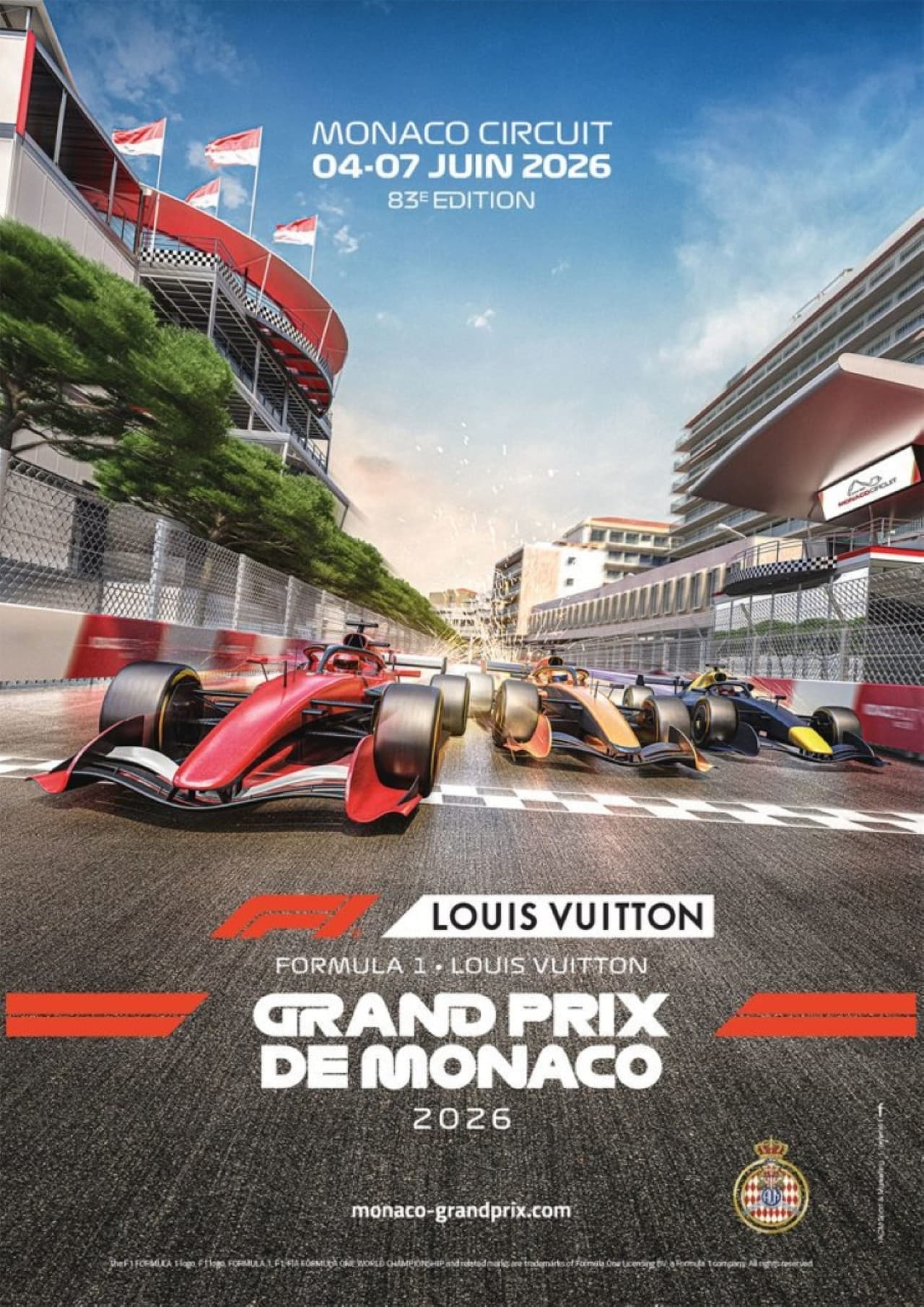 Formula 1 Louis Vuitton Grand Prix de Monaco 2026 (04 - 07 June)