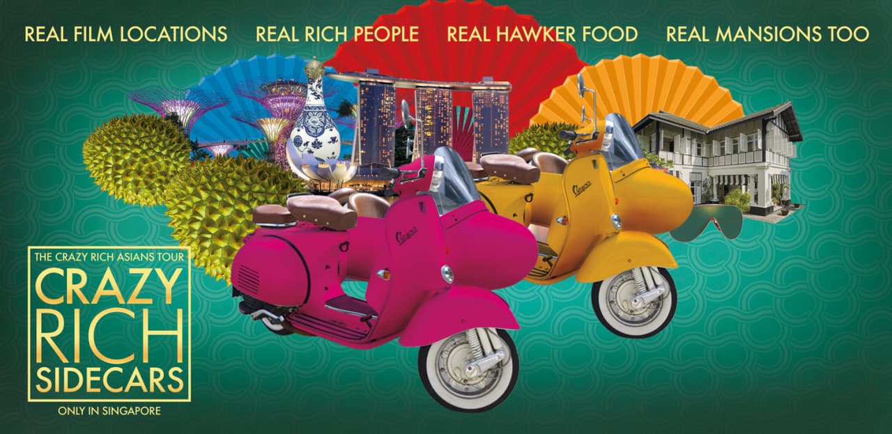 Singapore Sidecars Glamorous Film-Inspired Tour – photo 5