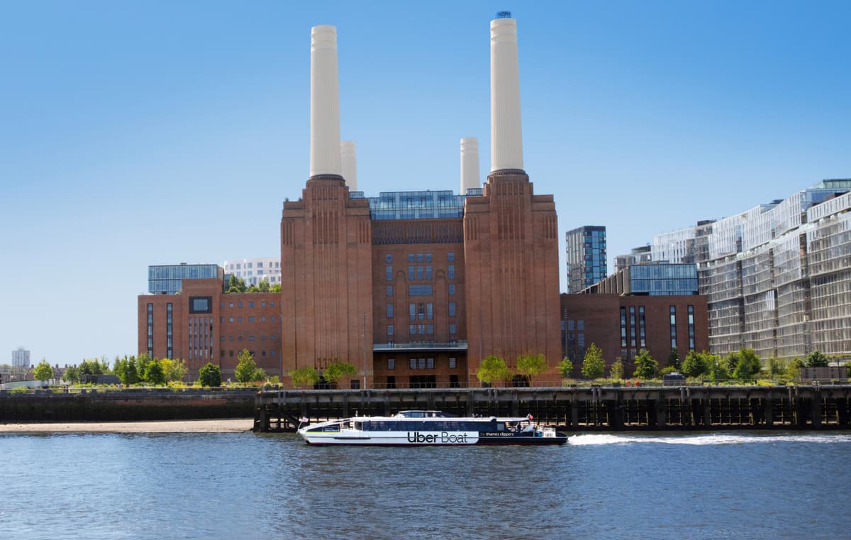 River Thames Uber Boat Transfer by Thames Clippers