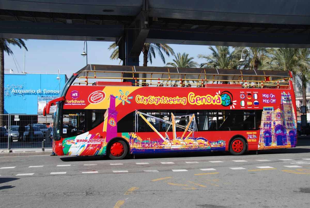 City Sightseeing Genoa Hop-on Hop-off Bus Tour