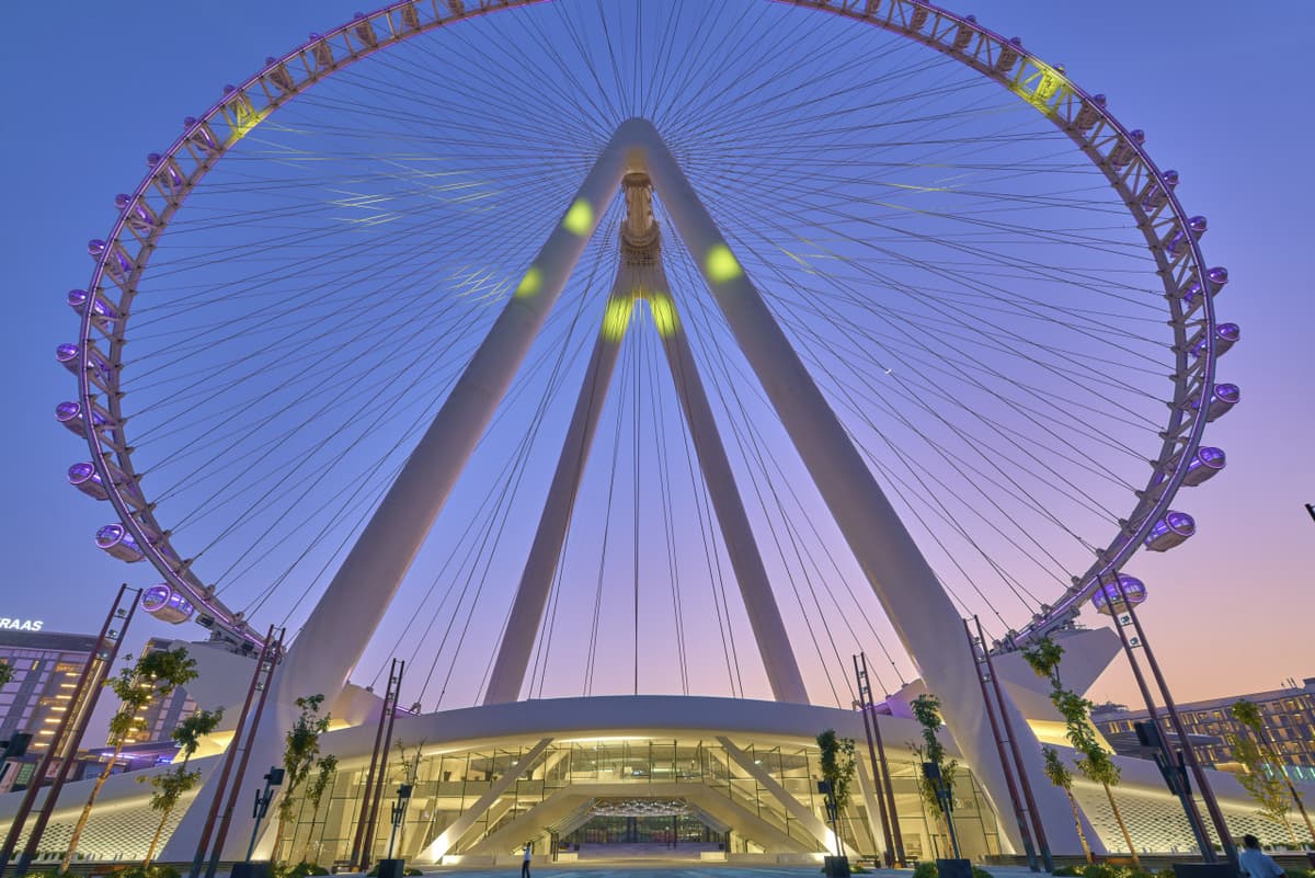 COMBO: Ain Dubai + Dubai Parks and Resorts (MOTIONGATE, LEGOLAND, Real Madrid World) Tickets