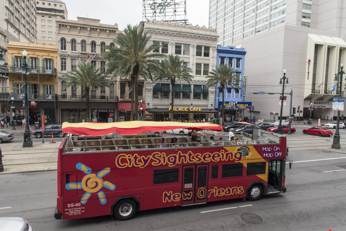 City Sightseeing New Orleans Hop-on Hop-off Bus Tour