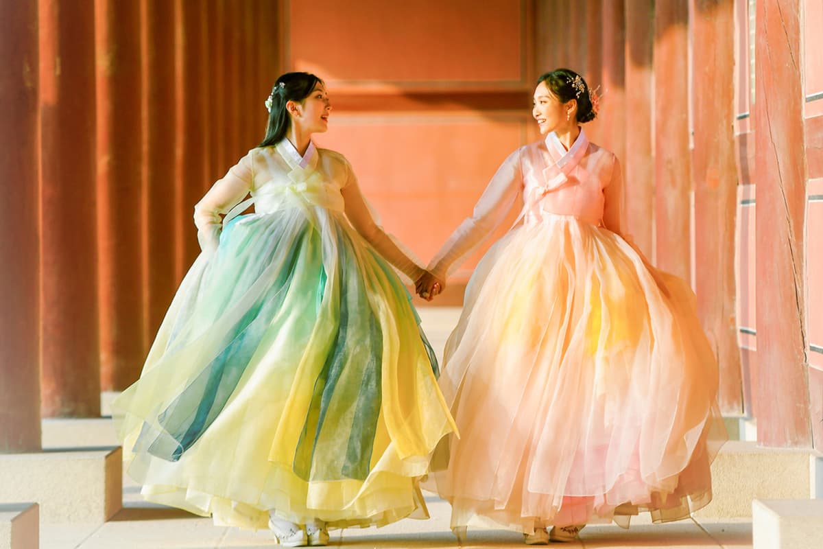 Hanbok Experience at Hanboknam Gyeongbokgung Store