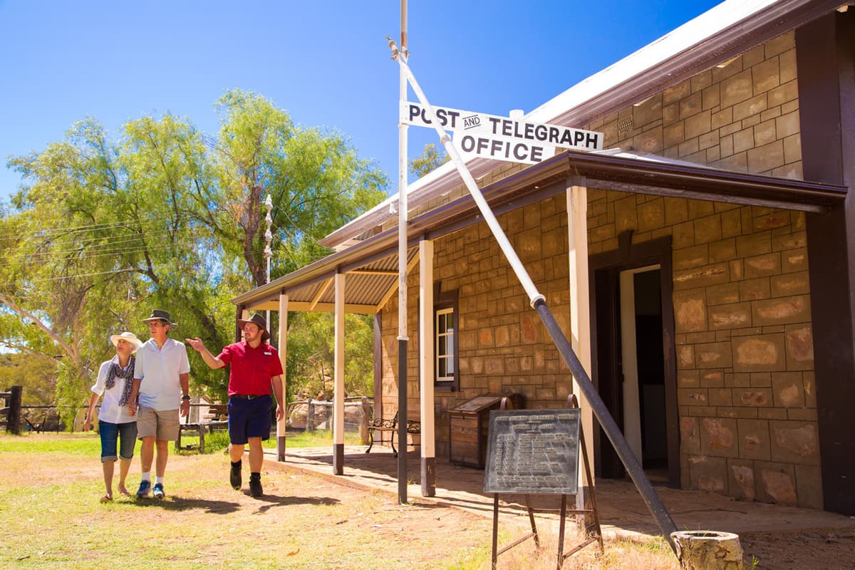 Alice Springs Reptile Centre and City Tour