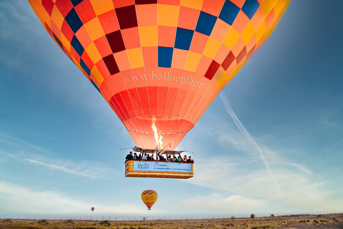 Dubai Hot Air Balloon Ride