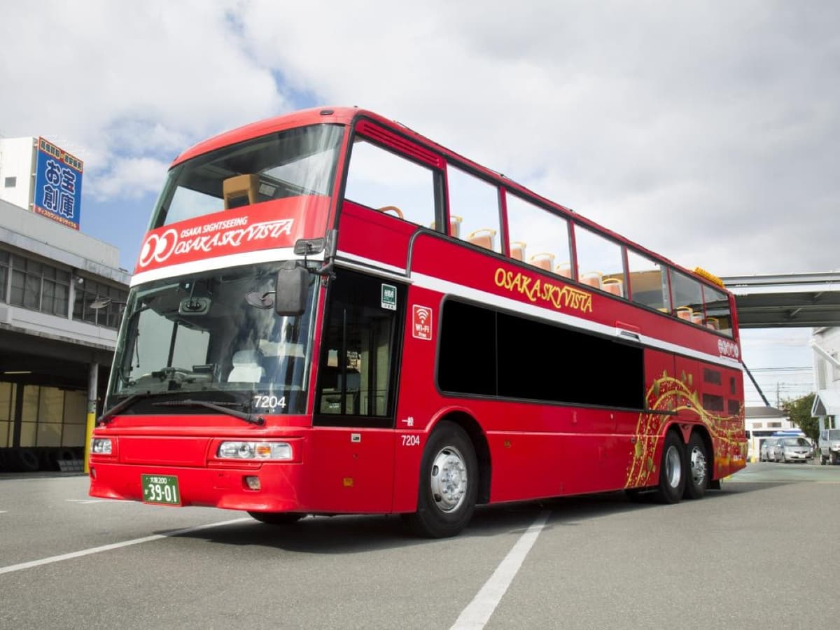 Osaka Sky Vista or Nani Wonder Sightseeing Bus Tour