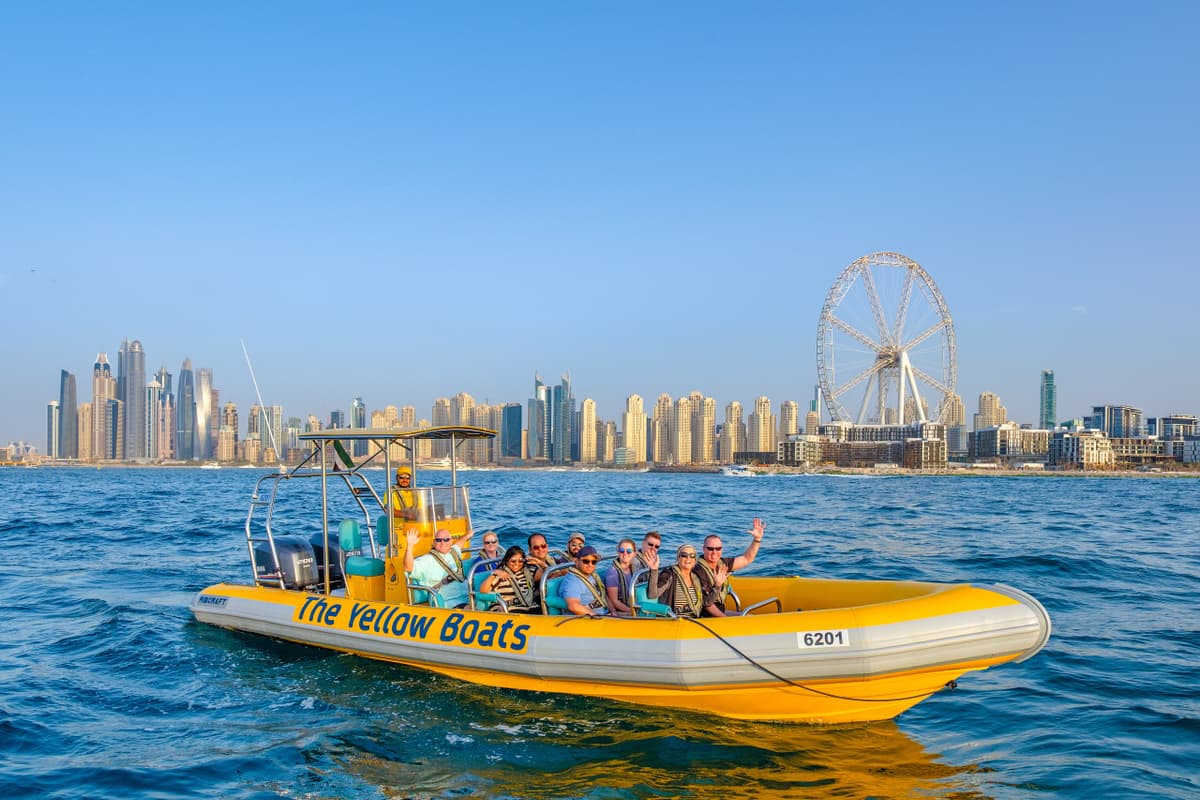 The Yellow Boats Dubai Speedboat Tour