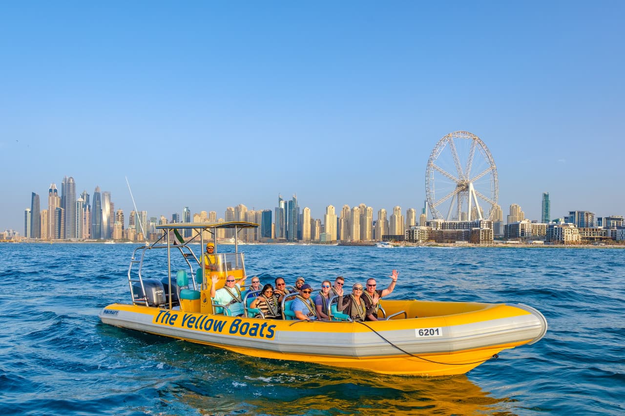 The Yellow Boats Dubai Speedboat Tour – photo 3