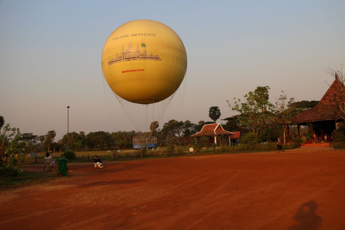 Angkor Wat Helium Balloon Ride