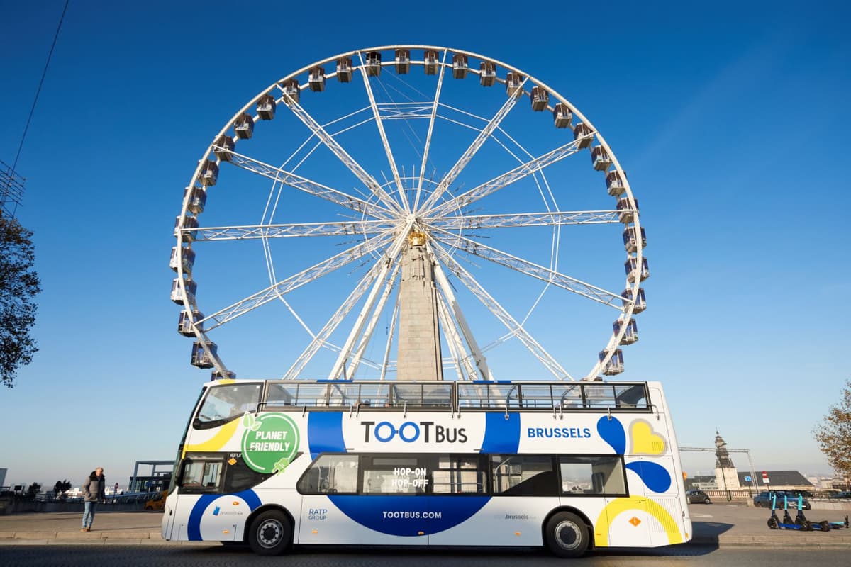 Tootbus Brussels Hop-on Hop-off Bus Tour