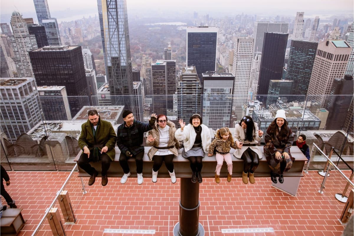 Top of the Rock Observation Deck + The Beam Admission Ticket at Rockefeller Center