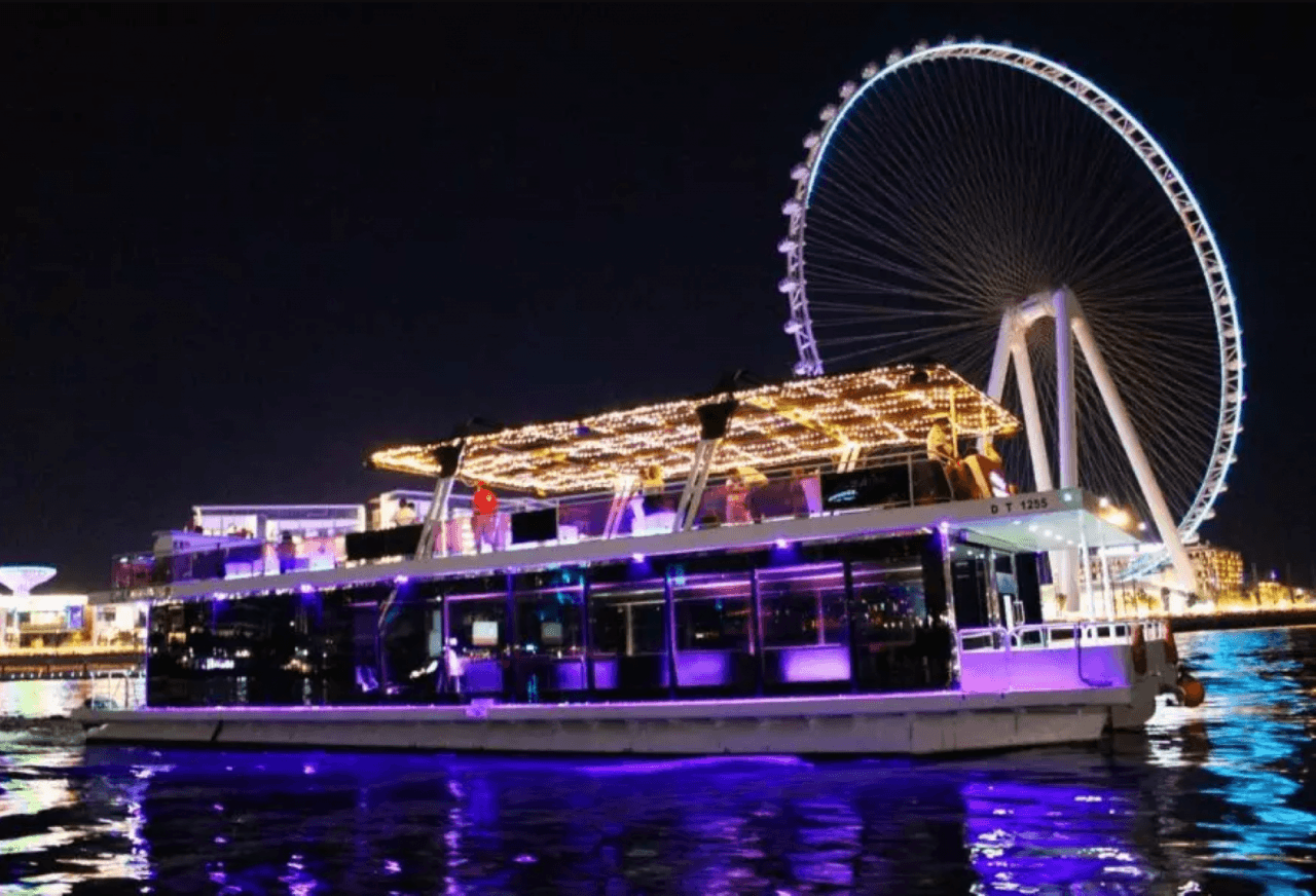 Ain Dubai Houseboat Tour