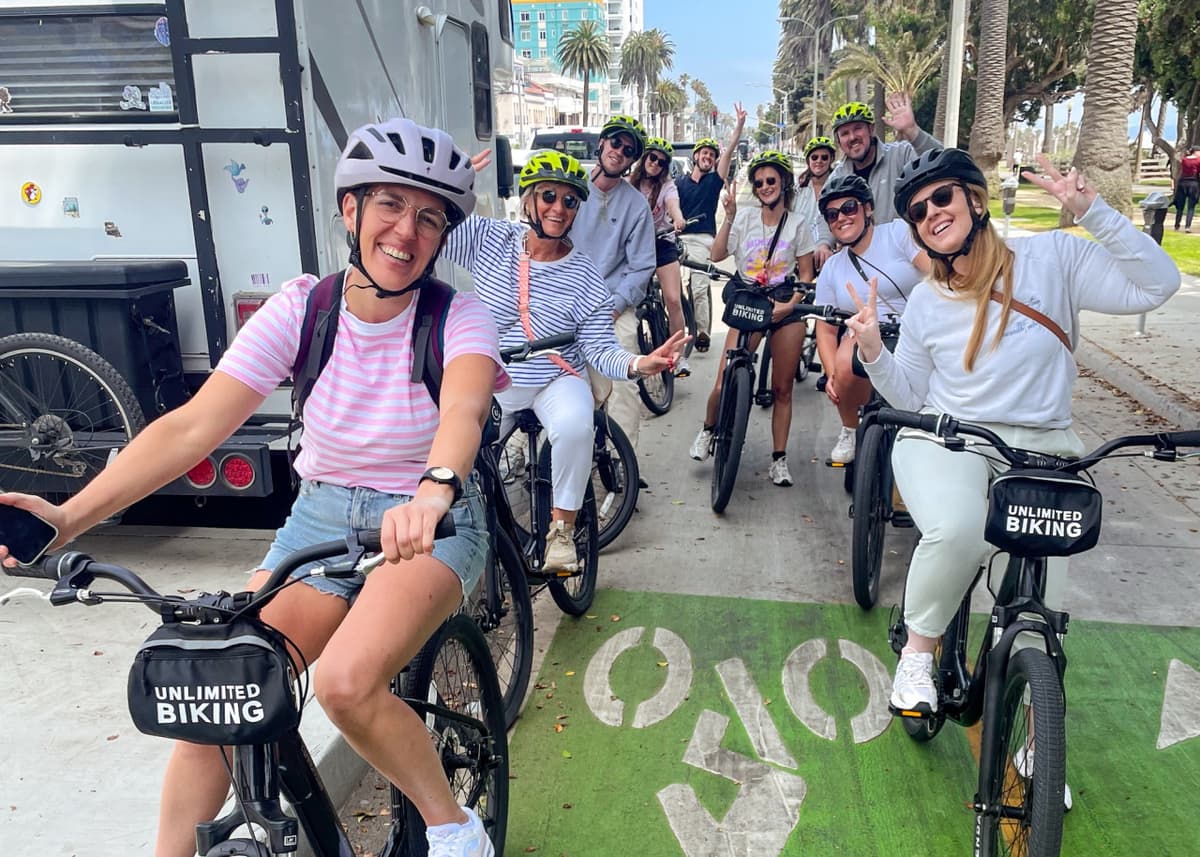 Los Angeles Bike Rental in Santa Monica Beach