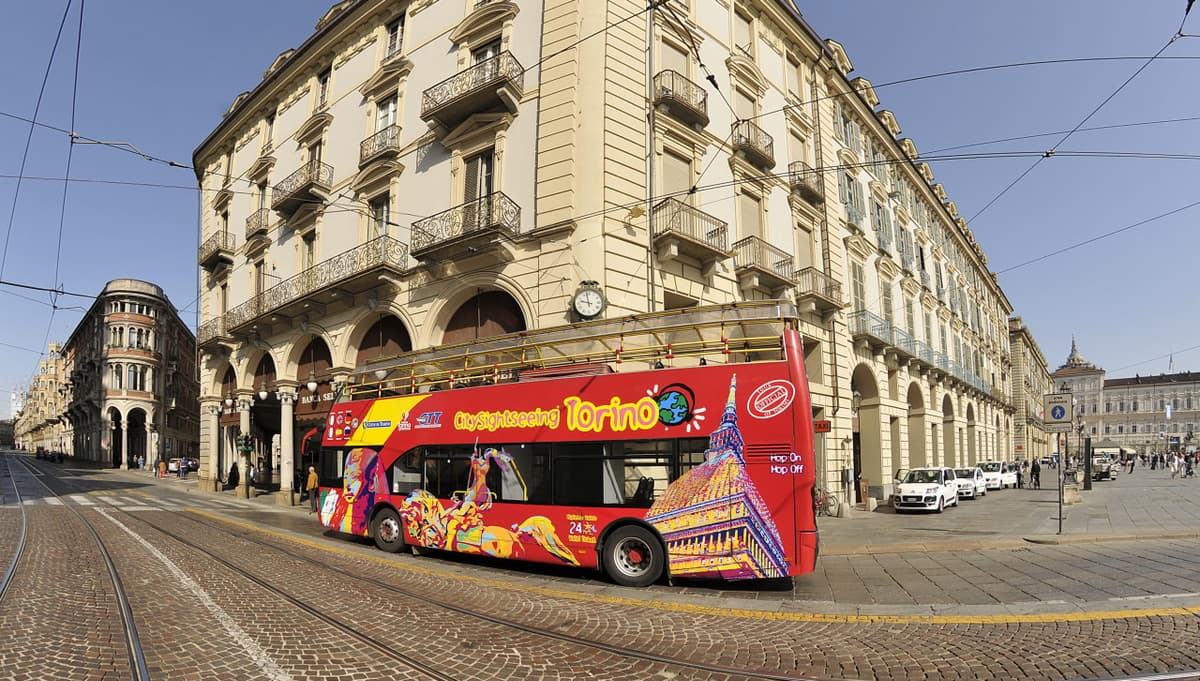 City Sightseeing Turin Hop-on Hop-off Bus Tour