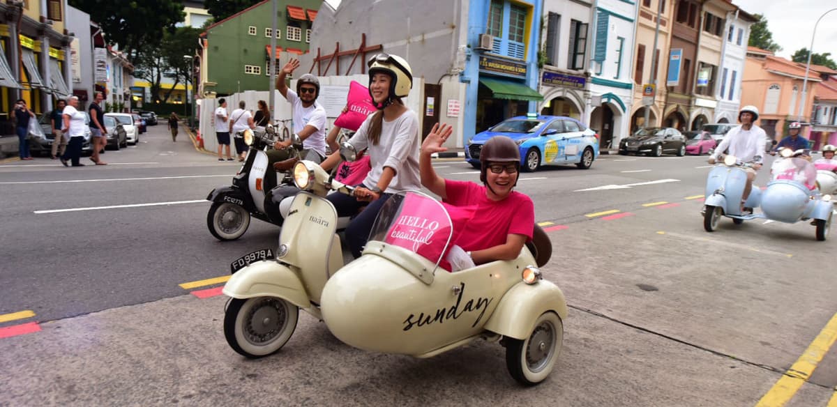 Singapore Sidecars Heritage Tour