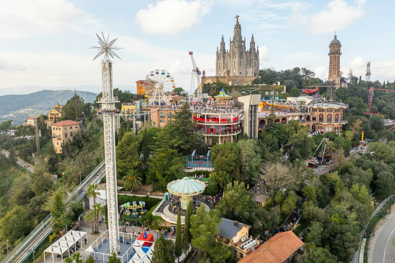 Tibidabo Amusement Park Ticket
