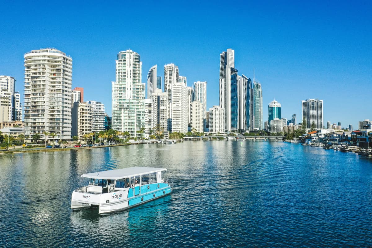 Gold Coast Sightseeing Cruise aboard Hopo Gold Coast Ferry